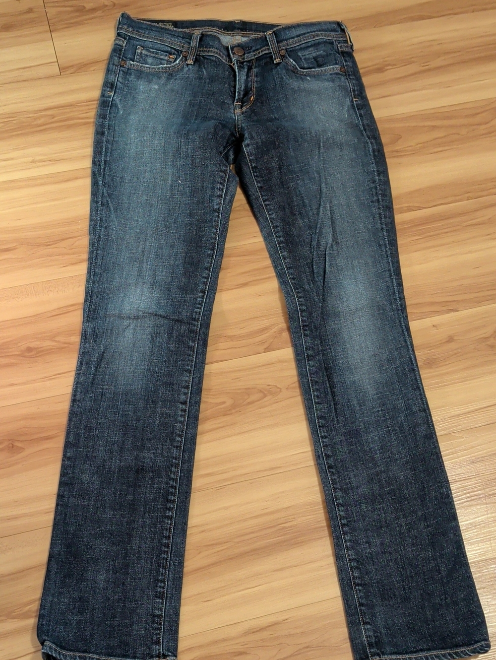 Women’s Dark Blue citizens Of Humanity Straight-Leg Jeans
